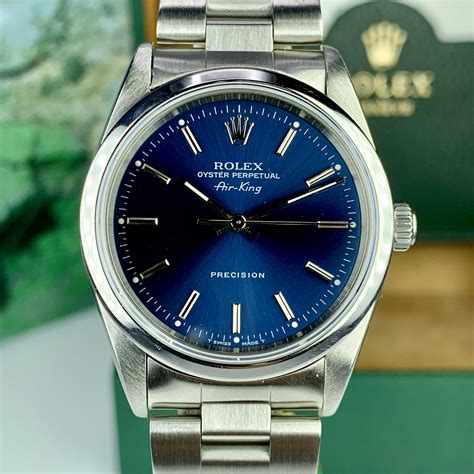 rolex air-king steel 14000.|Rolex Air-King 14000 price.